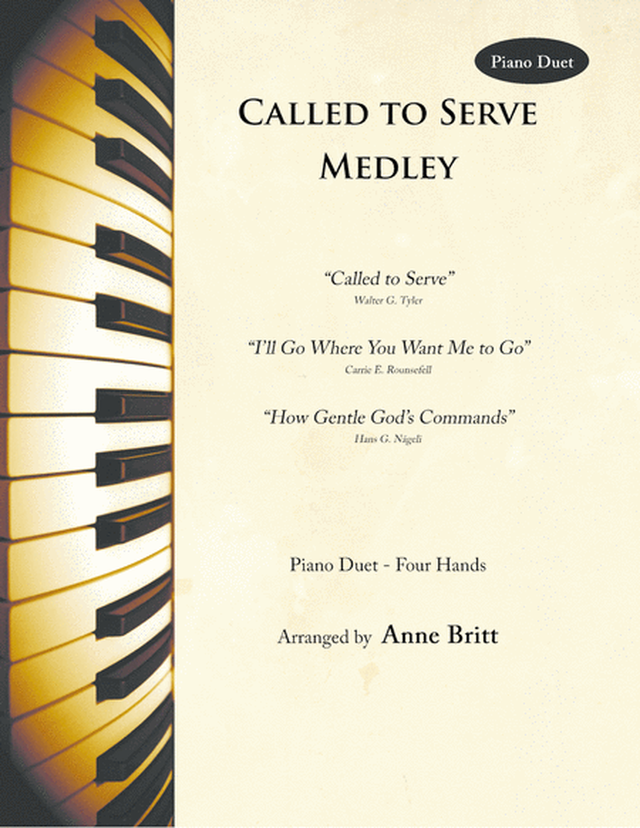 Called to Serve Medley (piano duet) image number null