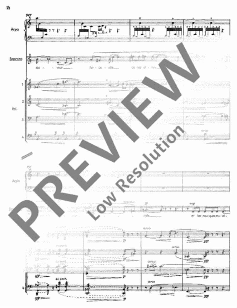 Moderne Orchester-Studien für Violine Orchestra scores gallery preview page 21