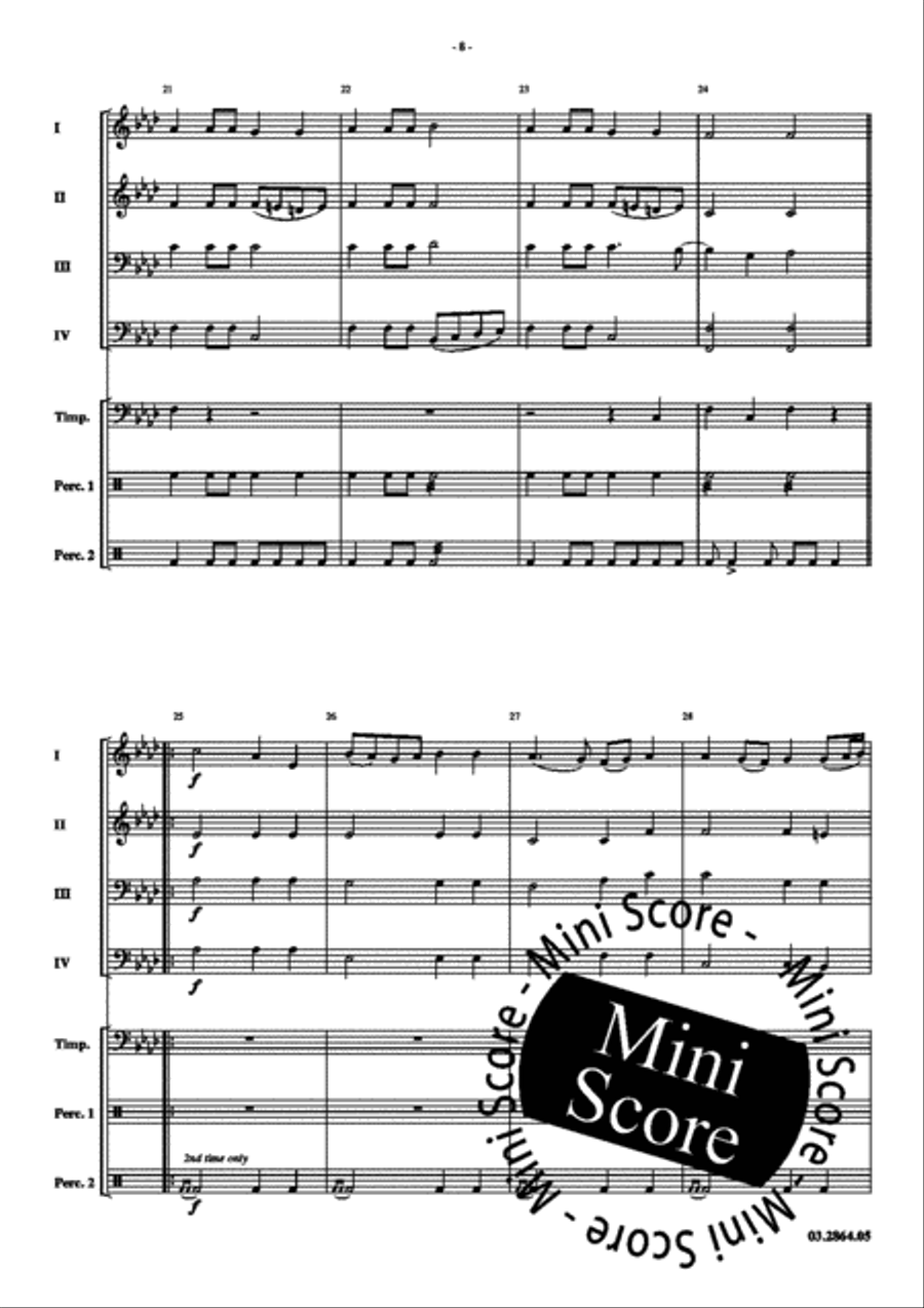 Hever Castle Concert Band scores gallery preview page 12
