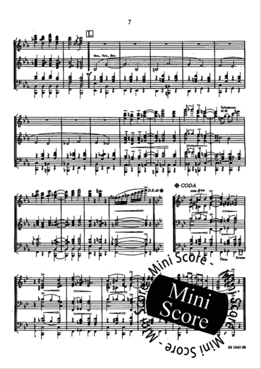 On Broadway Fanfare Band scores gallery preview page 11