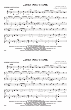 James Bond Theme: Bells/Xylophone/Oboe
