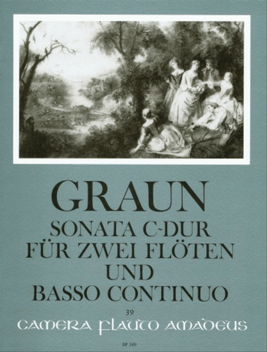 Sonate C major Flute Duet scores gallery preview page 1