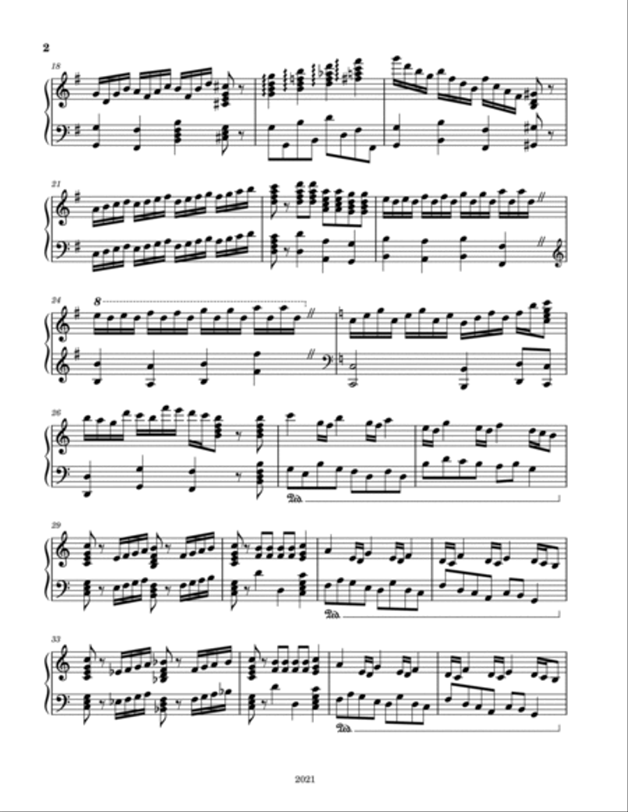 Piano Fun 2 Piano Fun 2 Piano Solo scores gallery preview page 2