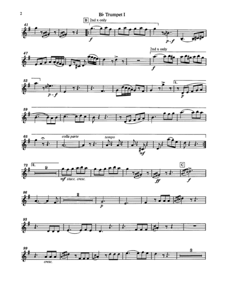 Largo al factotum from The Barber of Seville - Bb Trumpet 1 (Brass Quintet)