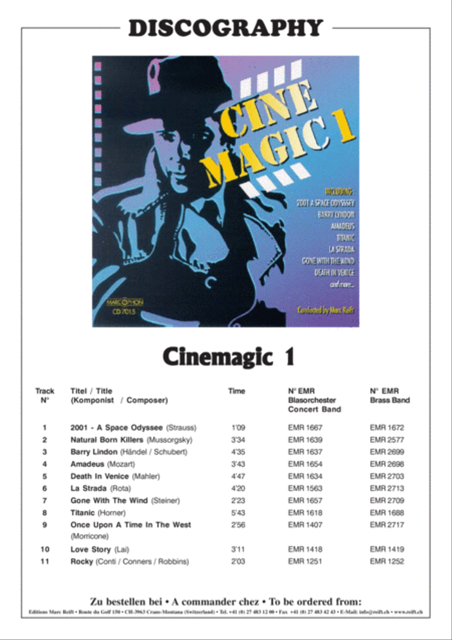 2001 A Space Odyssey Concert Band scores gallery preview page 3