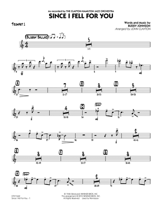 Since I Fell for You (arr. John Clayton) - Trumpet 1