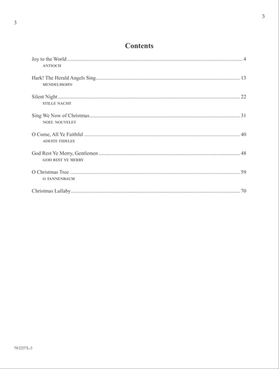 A Four-Hand Christmas Celebration Piano Duet scores gallery preview page 3