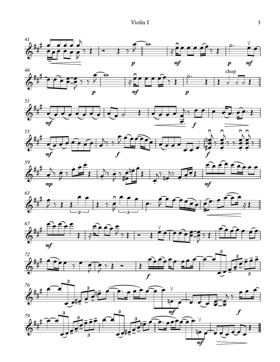Finesse String Quartet scores gallery preview page 3