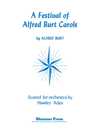 Book cover for Festival Of Alfred Burt Carols