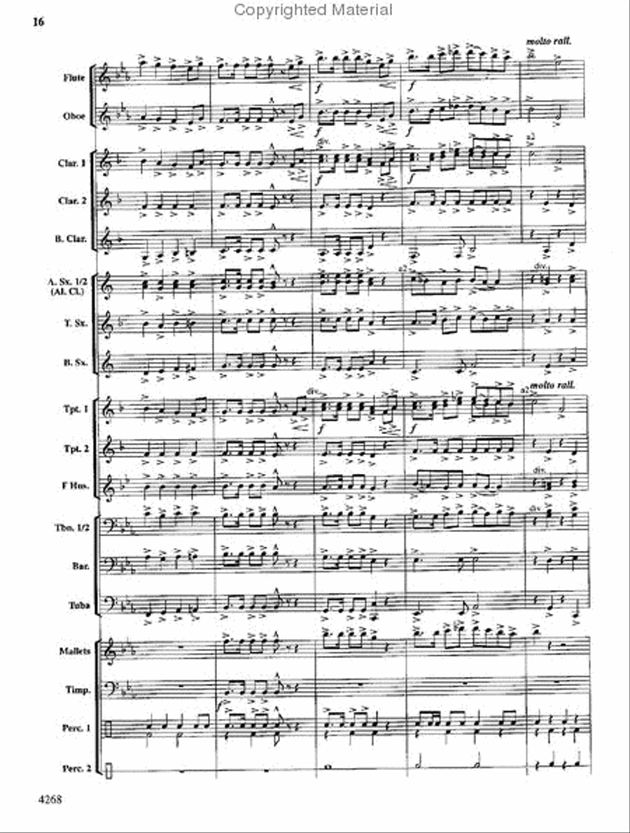 Winchester Chronicles Winchester Chronicles Concert Band scores gallery preview page 15