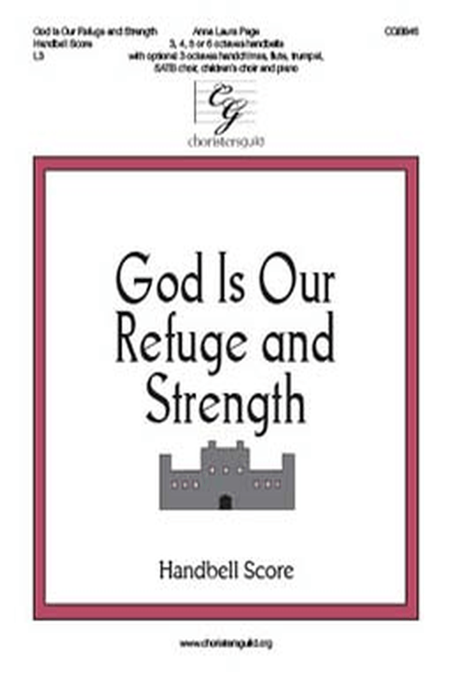 God Is Our Refuge and Strength Handbell Choir scores gallery preview page 1