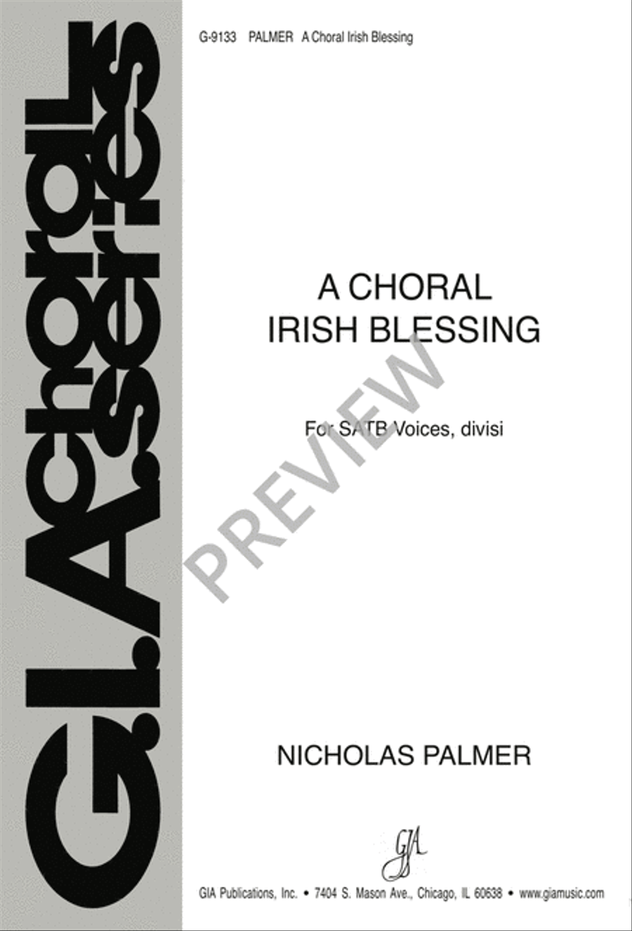 A Choral Irish Blessing A Choral Irish Blessing Divisi scores gallery preview page 1