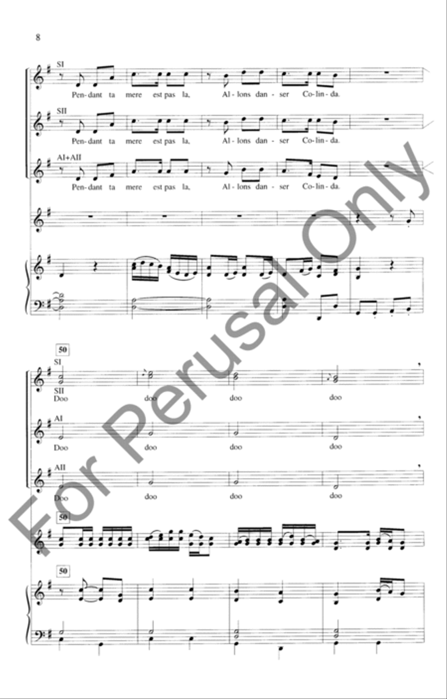 P'tit Galop, Colinda P'tit Galop, Colinda SSAA scores gallery preview page 5
