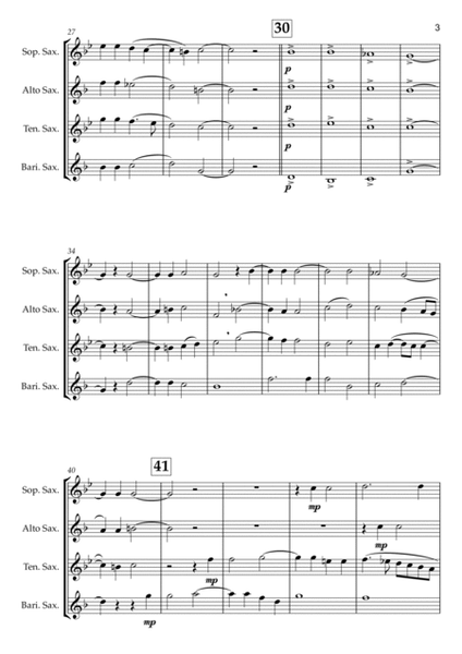 Vere Languores for Saxophone Quartet image number null