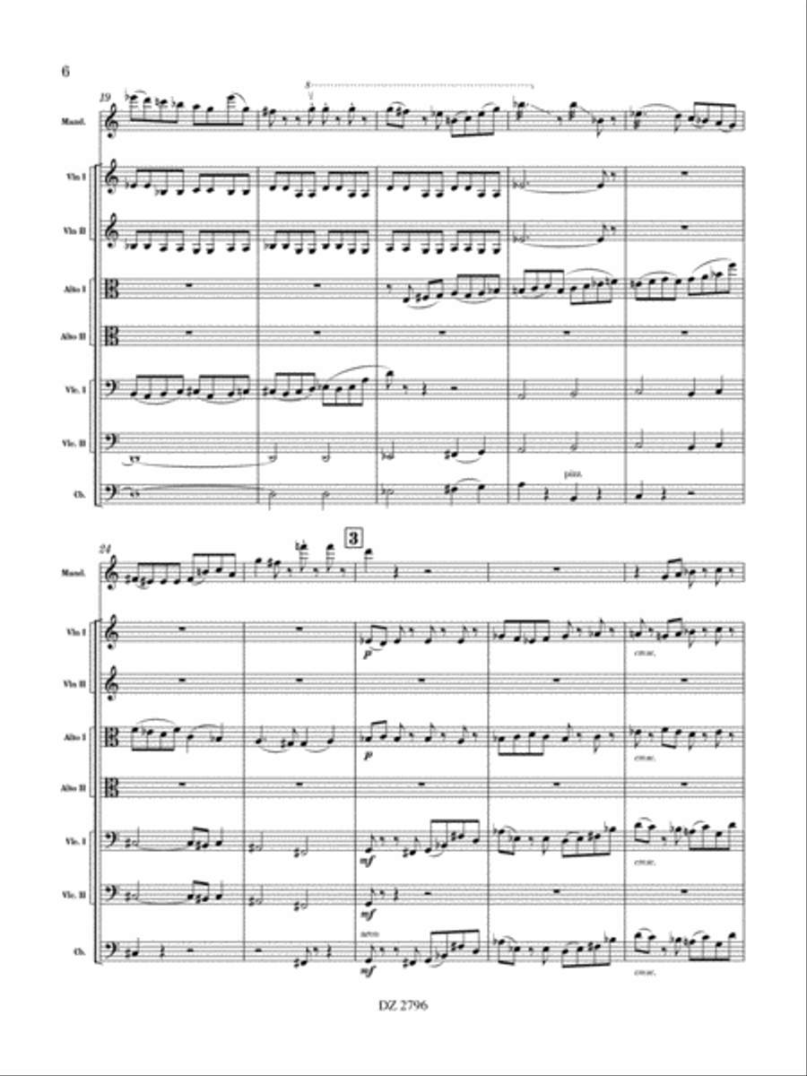 Mouvement concertant String Orchestra scores gallery preview page 6