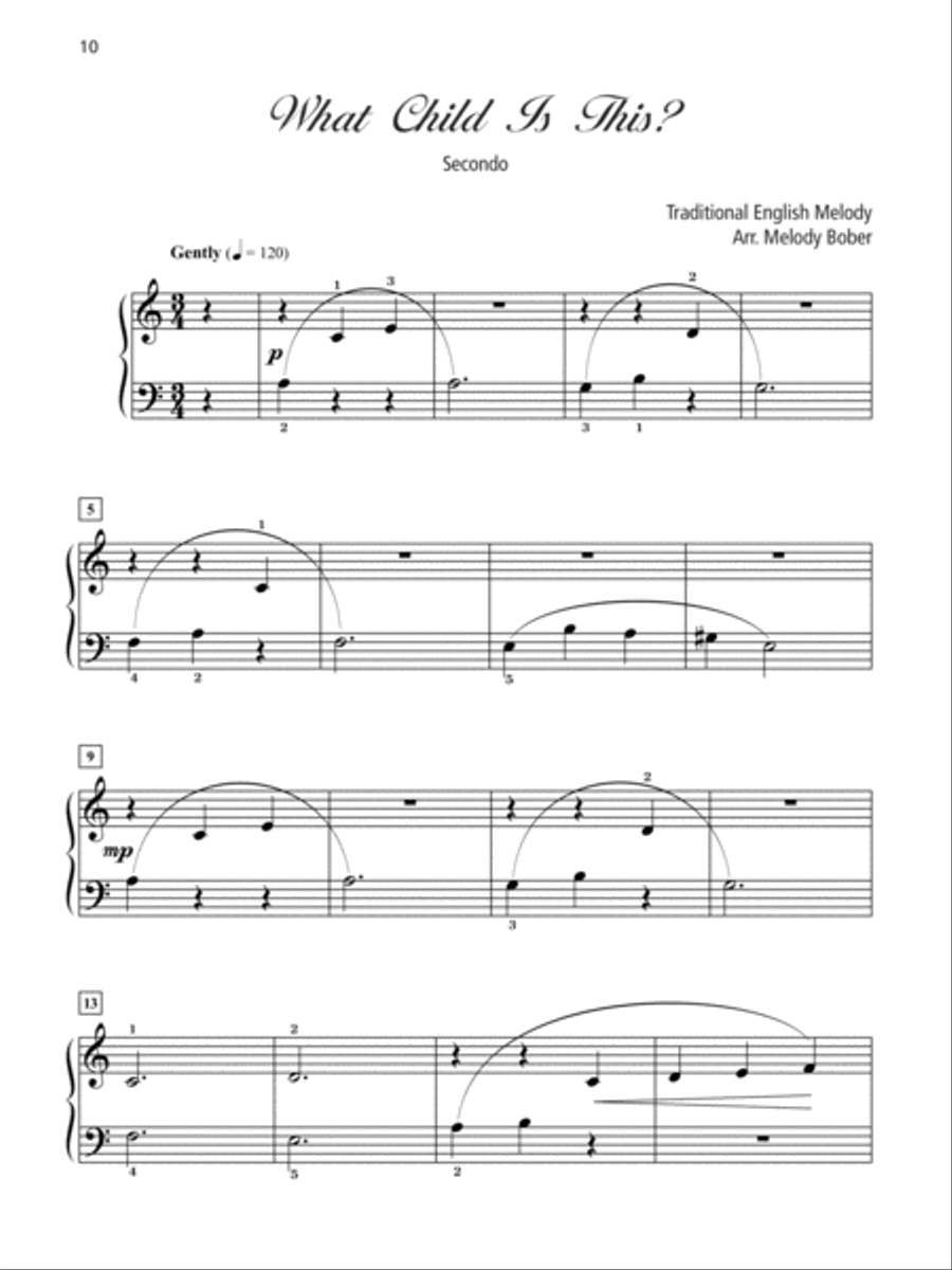 Grand Duets for Christmas 1-3 (Value Pack) Easy Piano scores gallery preview page 5