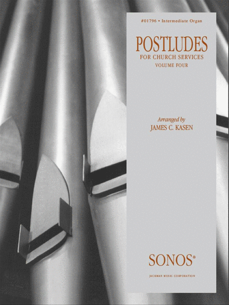 Postludes - Vol 4 - Organ Organ scores gallery preview page 1