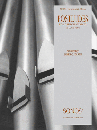 Book cover for Postludes - Vol 4 - Organ