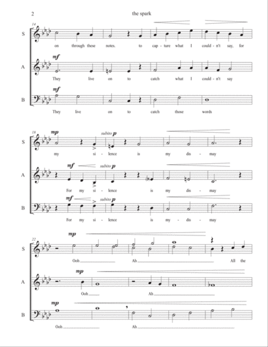 the spark 3-Part scores gallery preview page 2