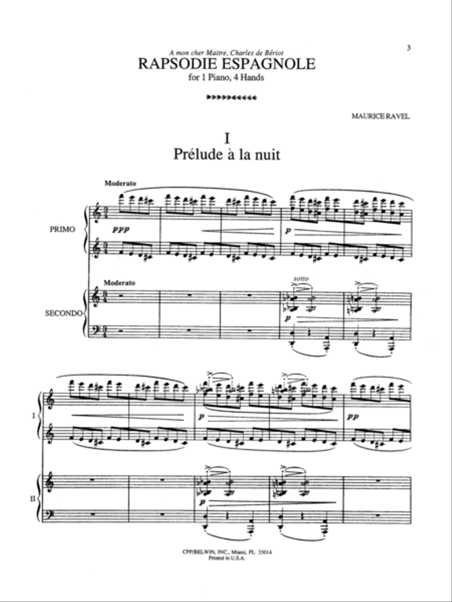 Rhapsodie Espagnole, Volume 1 Small Ensemble scores gallery preview page 4