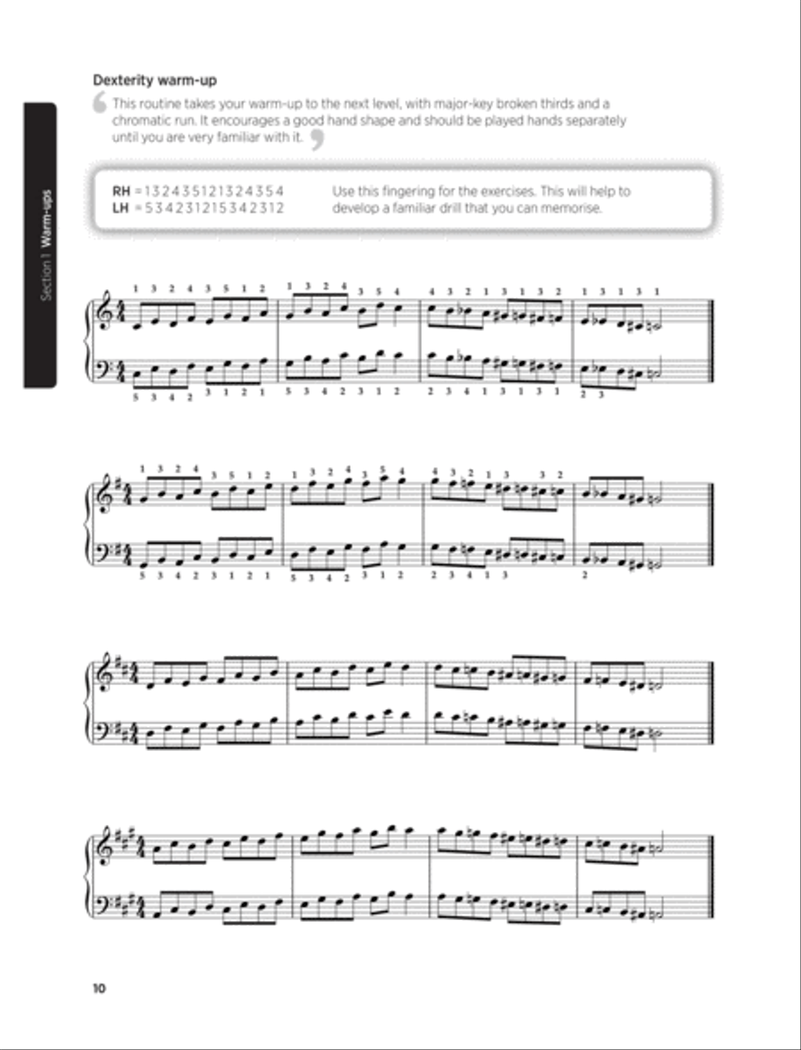 Lang Lang Piano Academy -- Daily Technical Exercises Piano Method scores gallery preview page 2