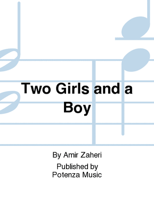 Book cover for Two Girls and a Boy
