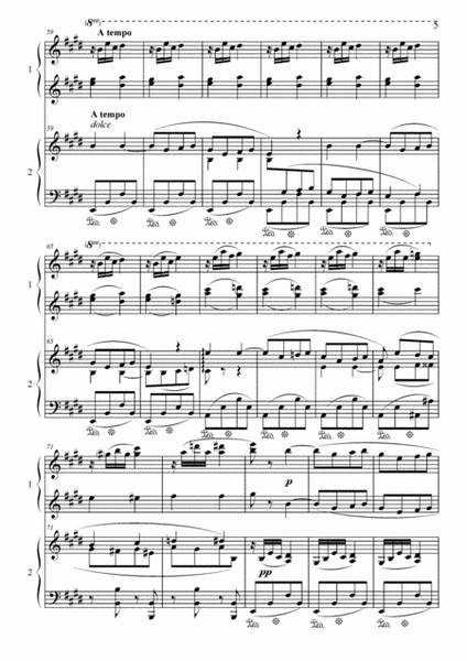 Dolly Suite by Gabriel Fauré sheet music on