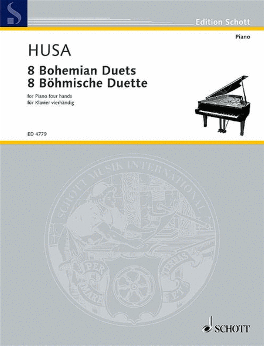 Eight Bohemian Duets Eight Bohemian Duets Piano Duet scores gallery preview page 1