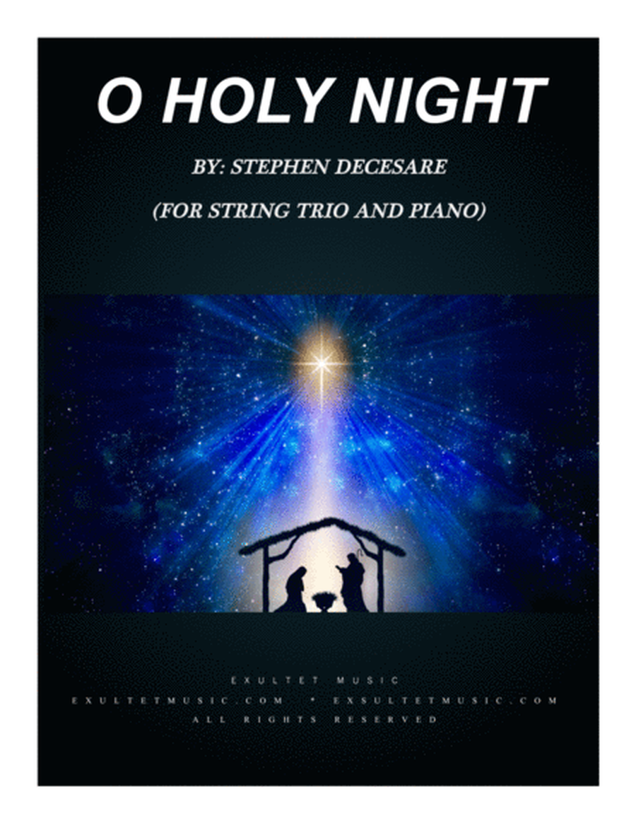 O Holy Night (for String Trio and Piano) image number null