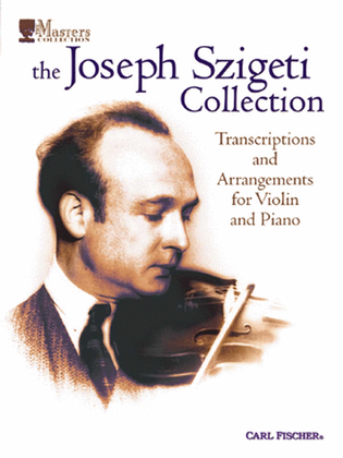 Book cover for The Joseph Szigeti Collection