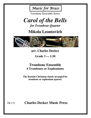 Carol of the Bells for Trombone Ensemble