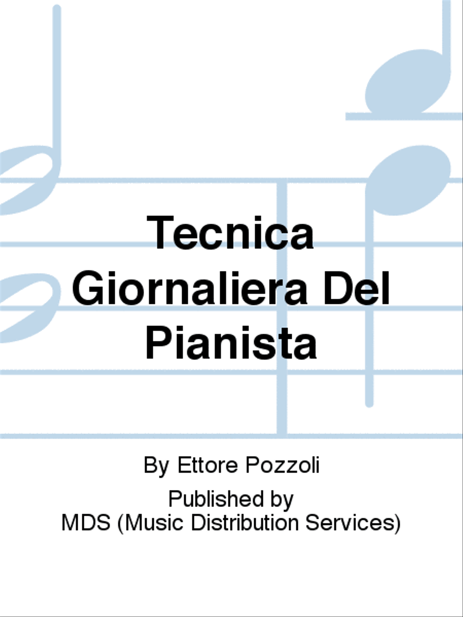 Tecnica Giornaliera del Pianista Piano Solo scores gallery preview page 1