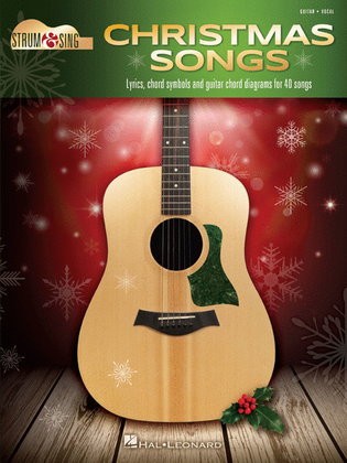 Book cover for Christmas Songs - Strum & Sing Guitar