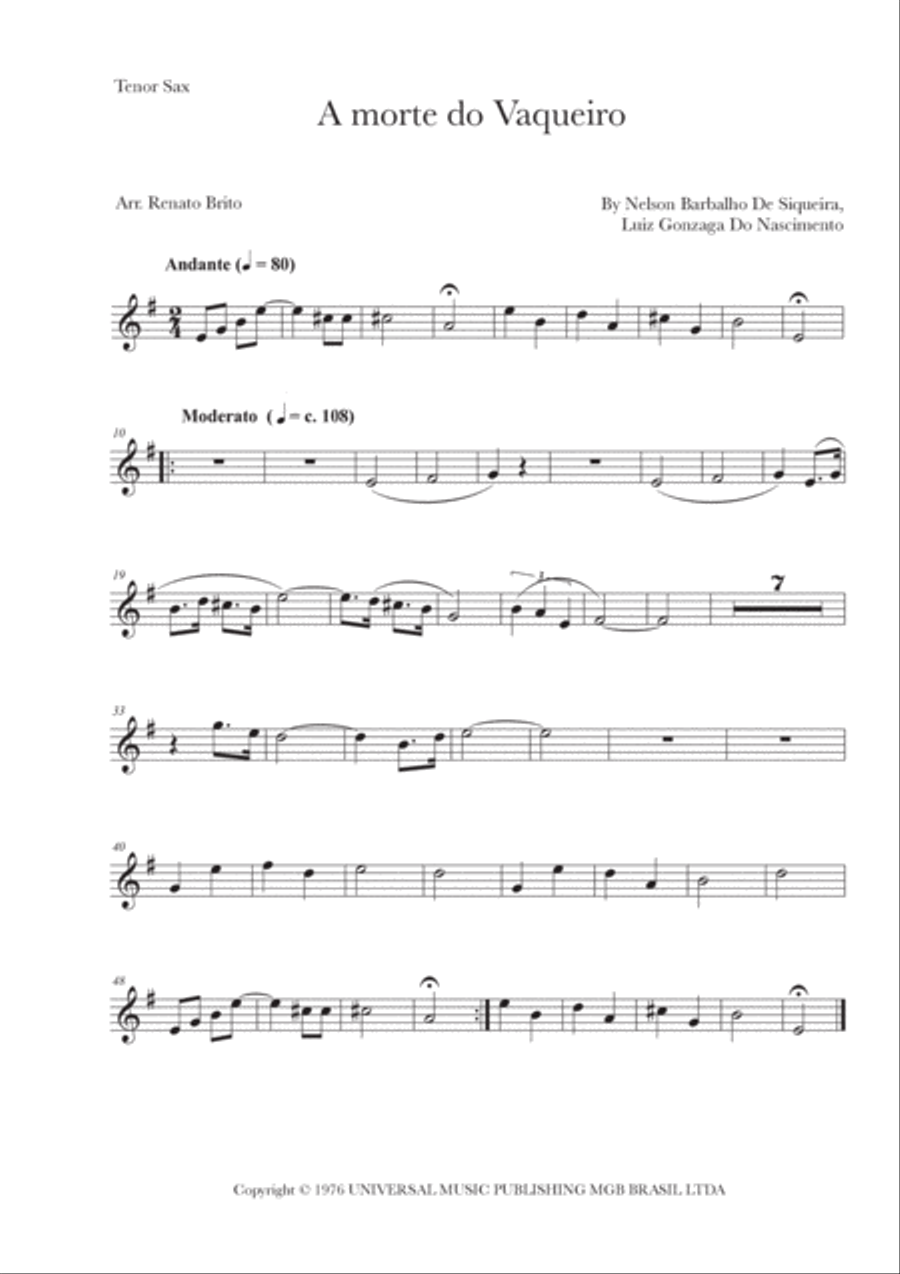A Morte Do Vaqueiro A Morte Do Vaqueiro Chamber Orchestra scores gallery preview page 6