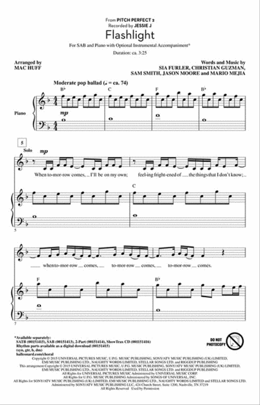 Flashlight 3-Part scores gallery preview page 2
