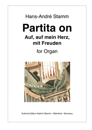 Partita on the Easter chorale 'Auf, auf, mein Herz, mit Freuden' for organ