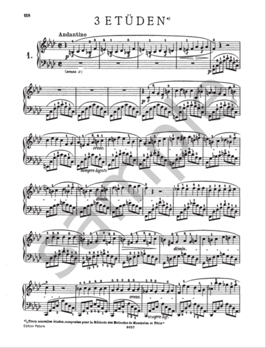 Etudes for Piano Piano Method scores gallery preview page 7