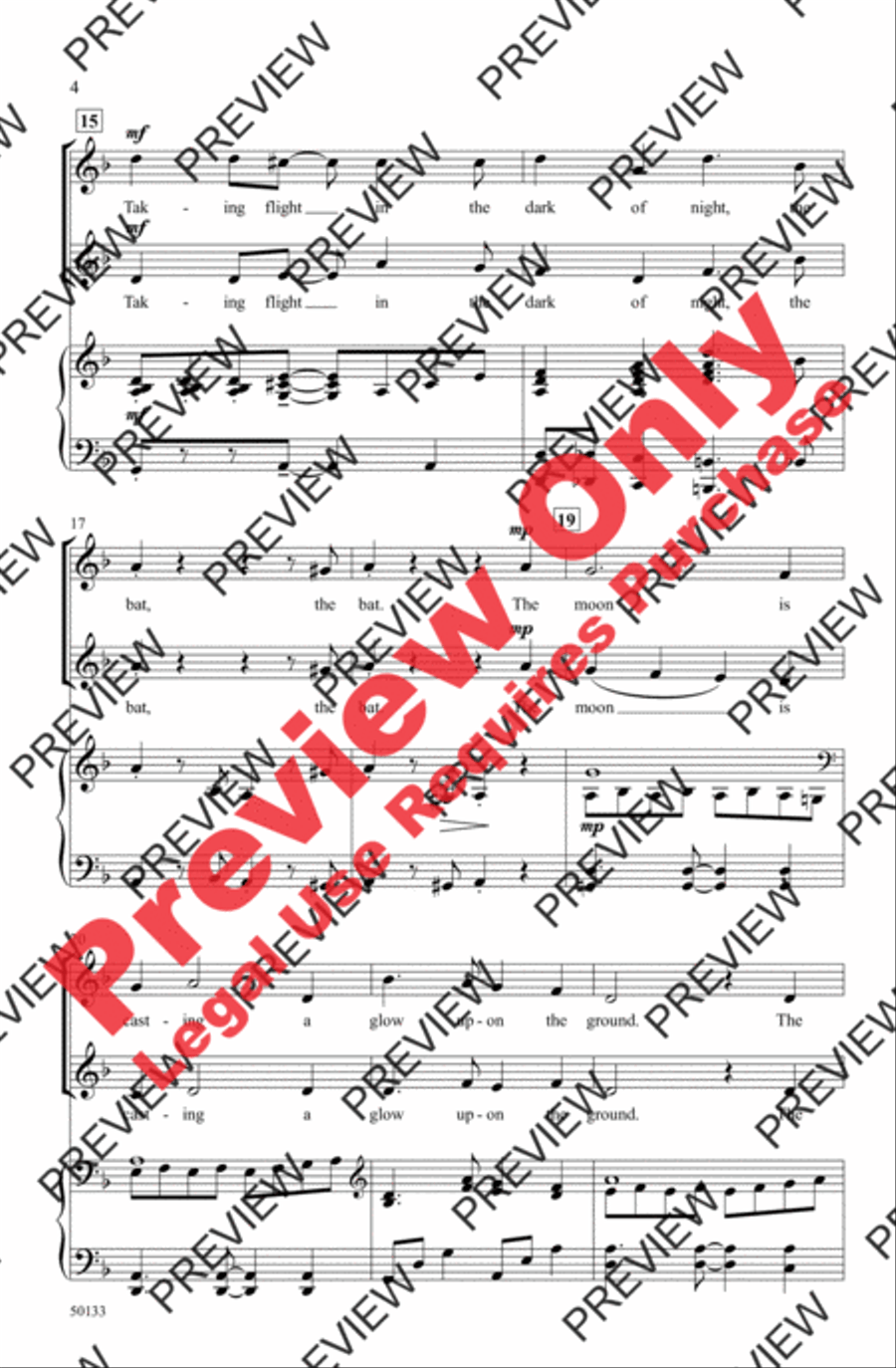 The Bat 2-Part scores gallery preview page 4