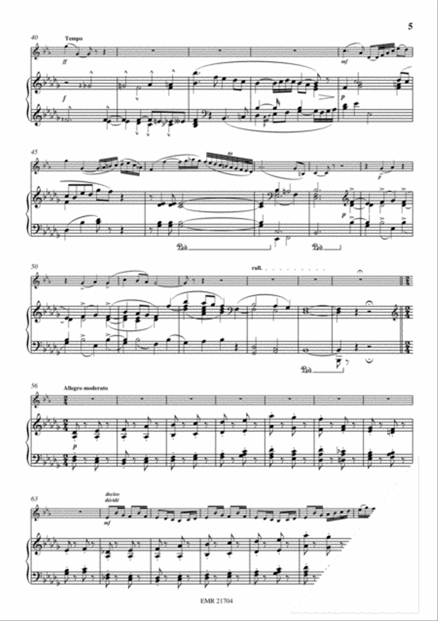 Prelude et Ballade Cornet scores gallery preview page 5