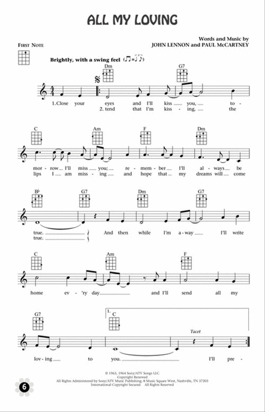 Jumpin' Jim's '60s Uke-In Voice scores gallery preview page 7