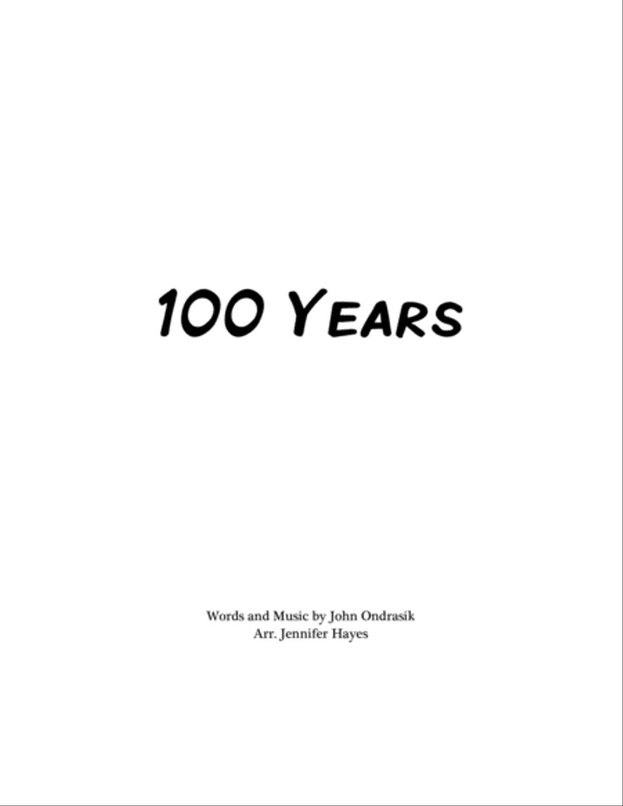 100 Years 100 Years String Trio scores gallery preview page 1