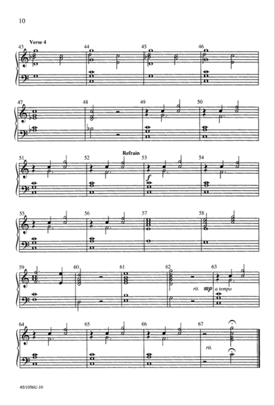 At the Lord's Table 4-Part scores gallery preview page 12