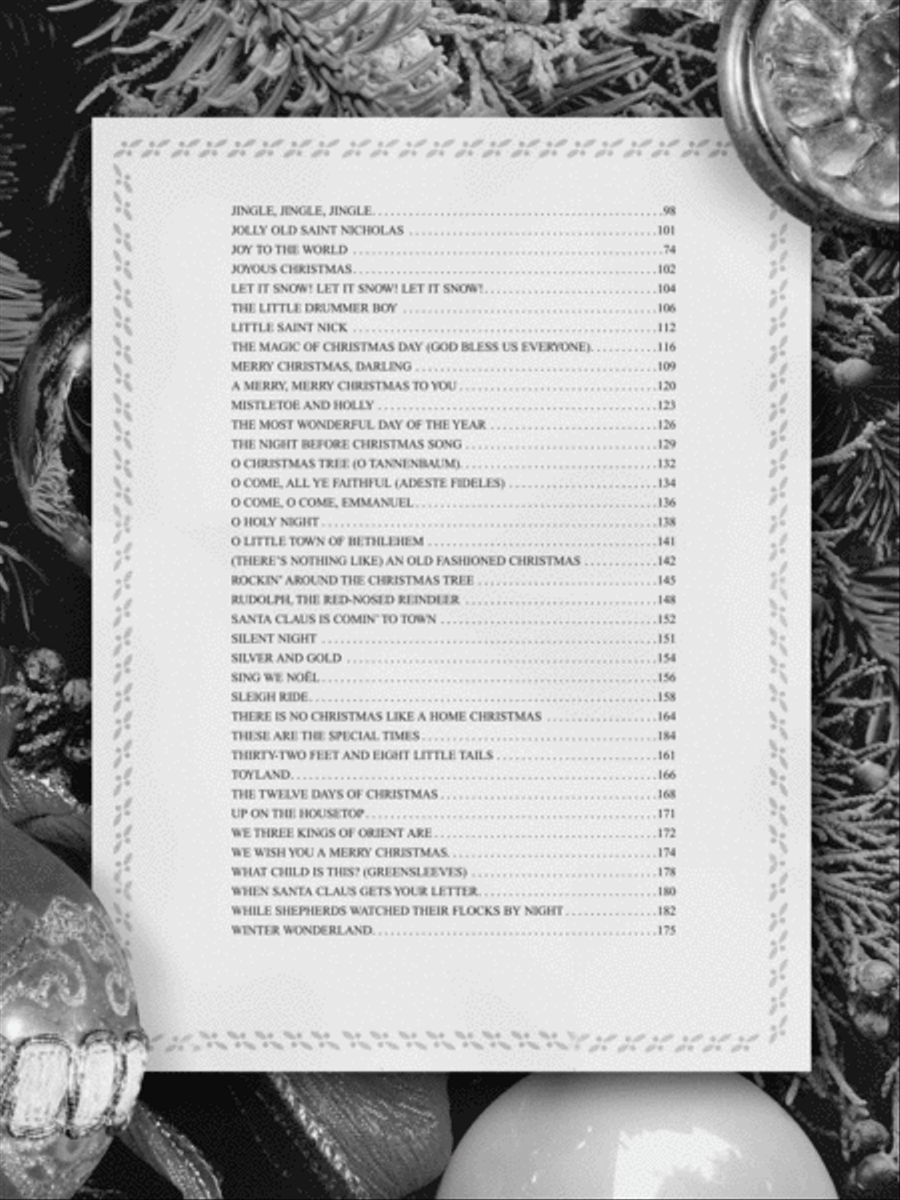 Dan Coates Complete Christmas Music Collection - Easy Piano Voice scores gallery preview page 3