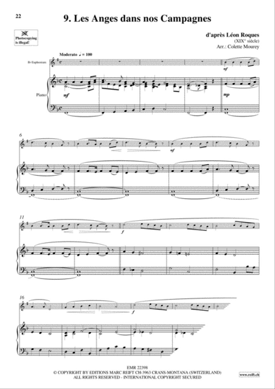 20 Greatest Christmas Hits Euphonium scores gallery preview page 11