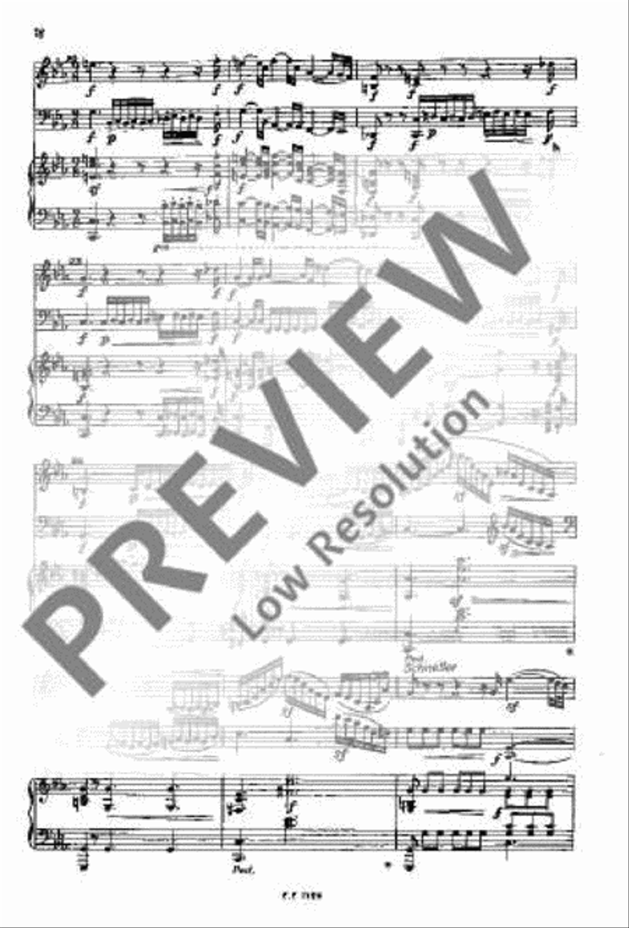 Piano Trio G minor Piano Trio scores gallery preview page 21