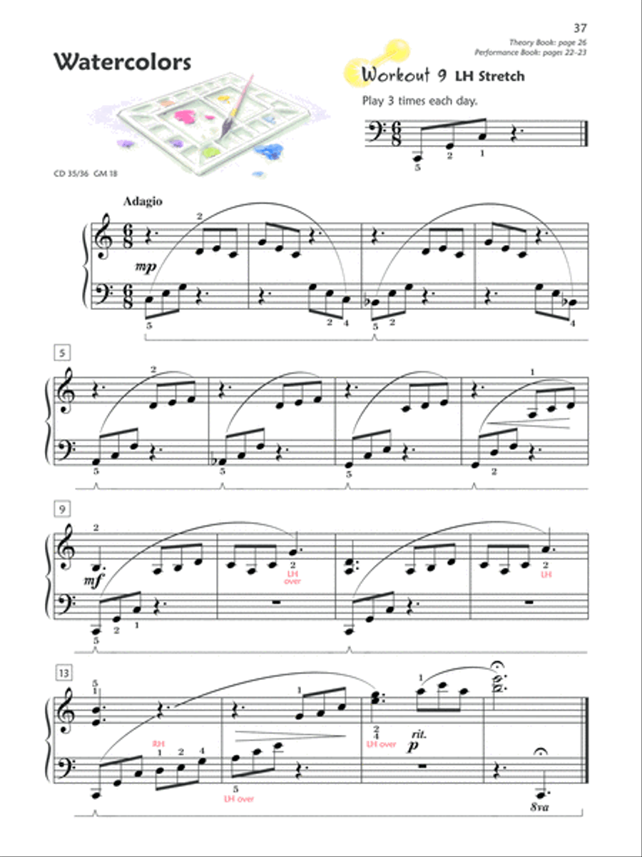 Premier Piano Course Lesson Book, Book 3 Piano Method scores gallery preview page 5