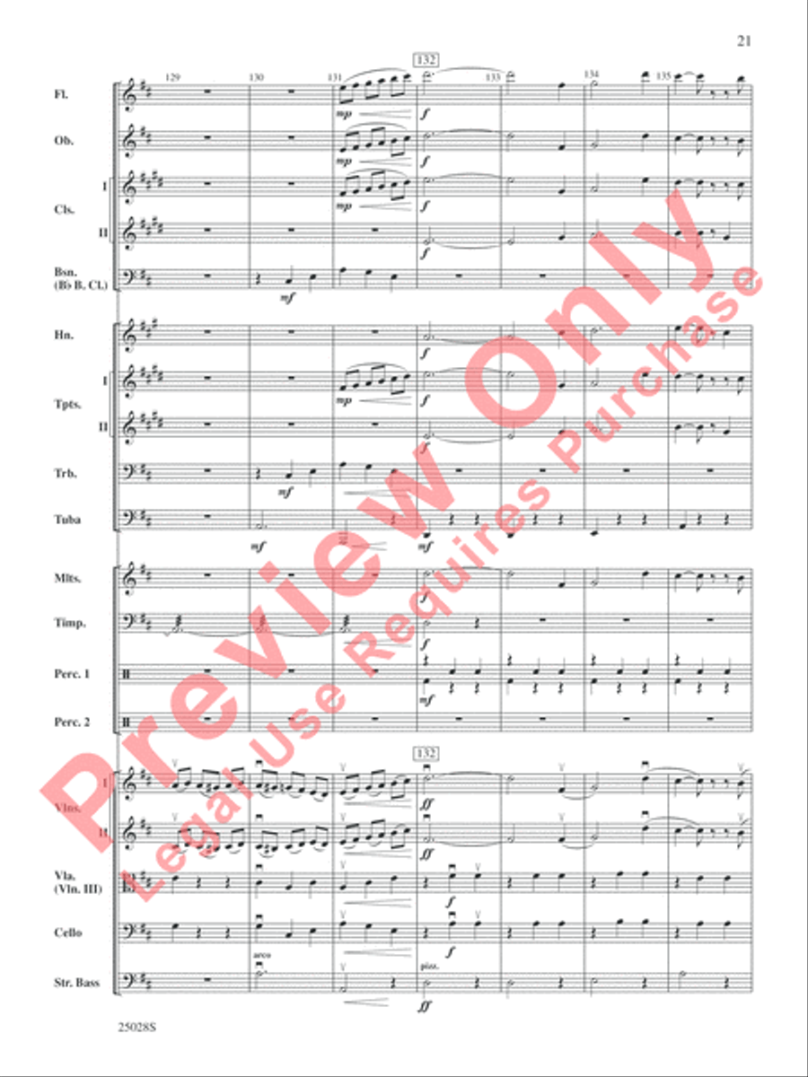 Harry Potter and the Goblet of Fire, Selections from Full Orchestra scores gallery preview page 22