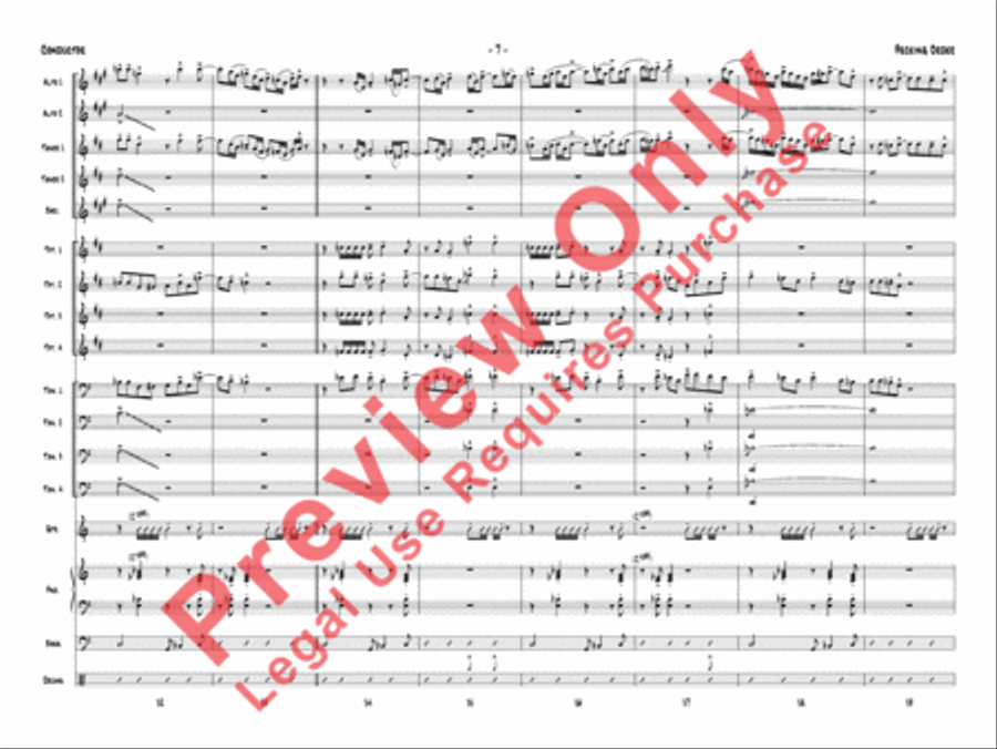 Pecking Order Jazz Ensemble scores gallery preview page 10