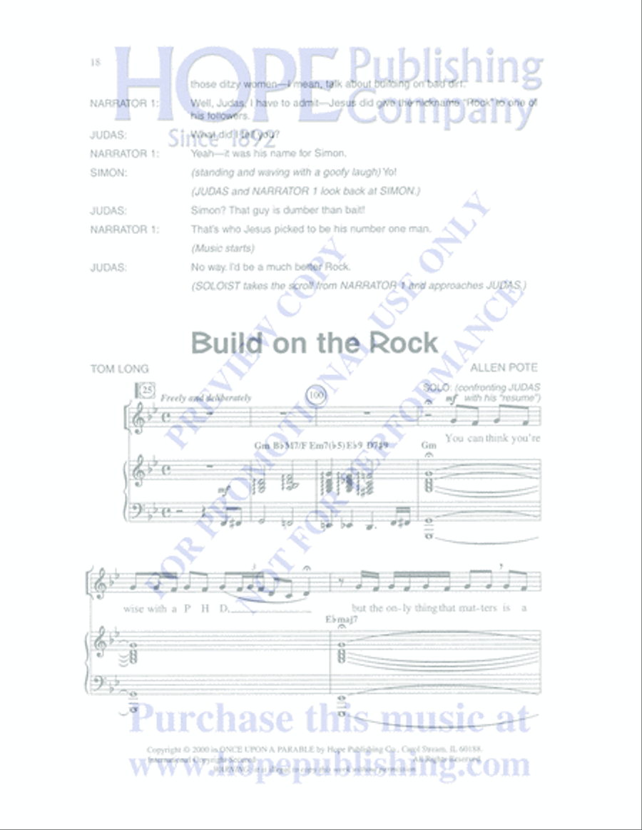 Once Upon a Parable Unison Choir scores gallery preview page 18