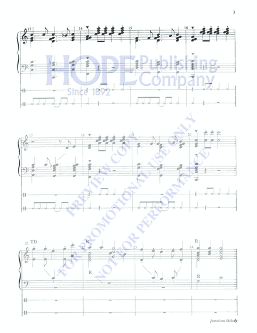 Jamaican Melody